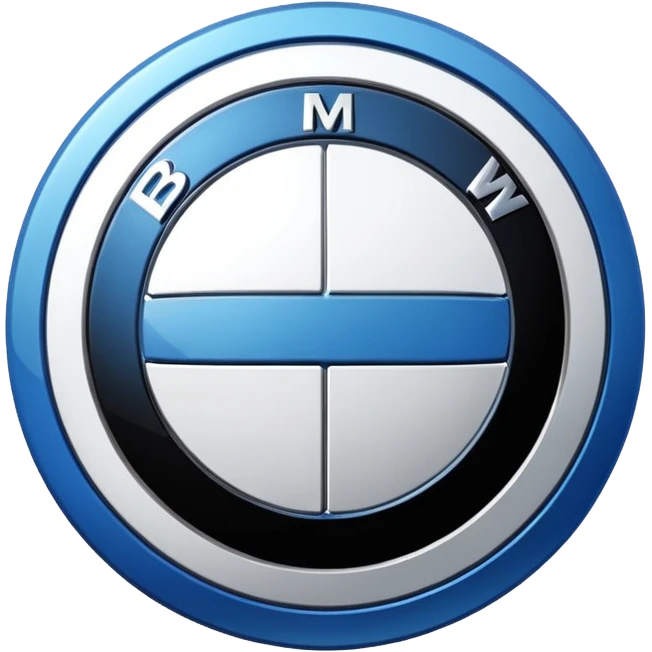 A BMW LOGO emoji