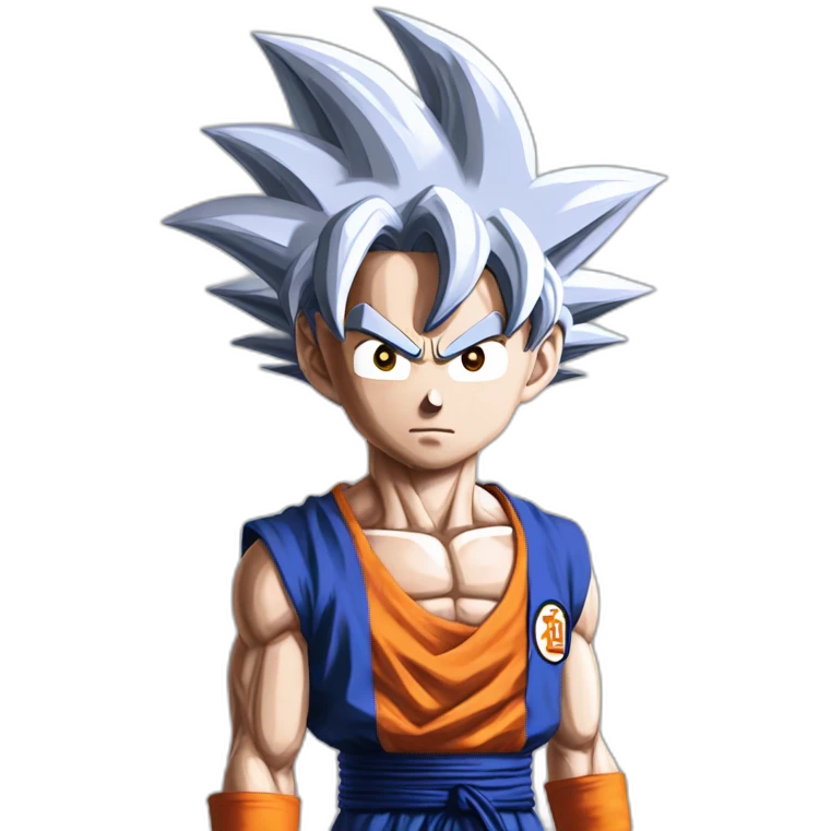 Goku ultra instinct emoji