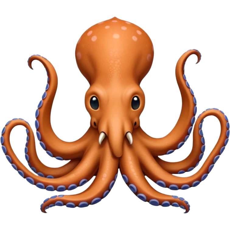 In Aardvark with Octopus arms emoji