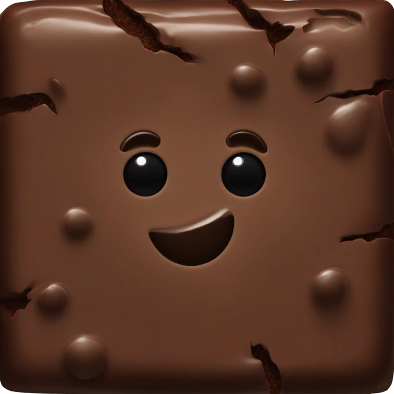 Brownie emoji