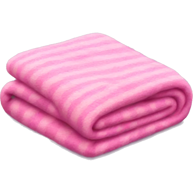 pink blanket emoji
