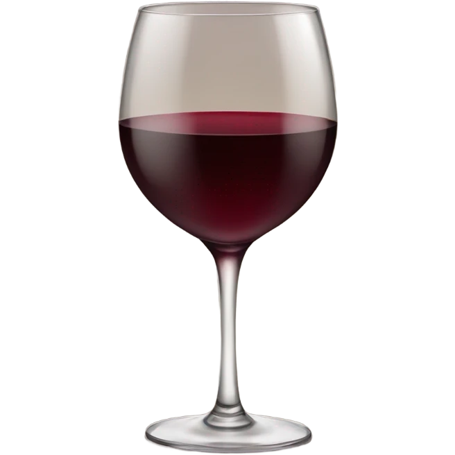 red wine glass emoji