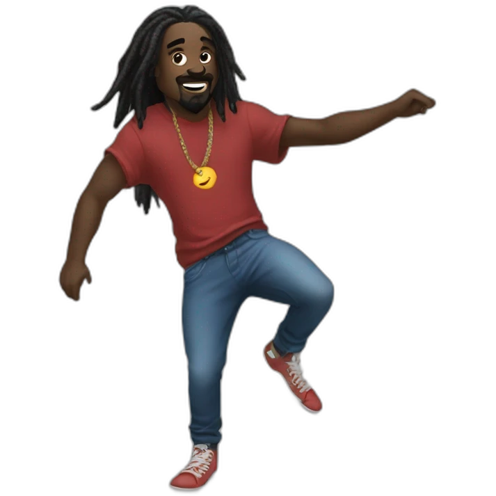 Dancing-wale emoji