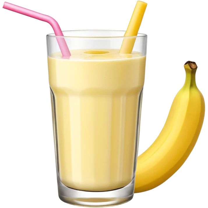 banana smoothie show emoji