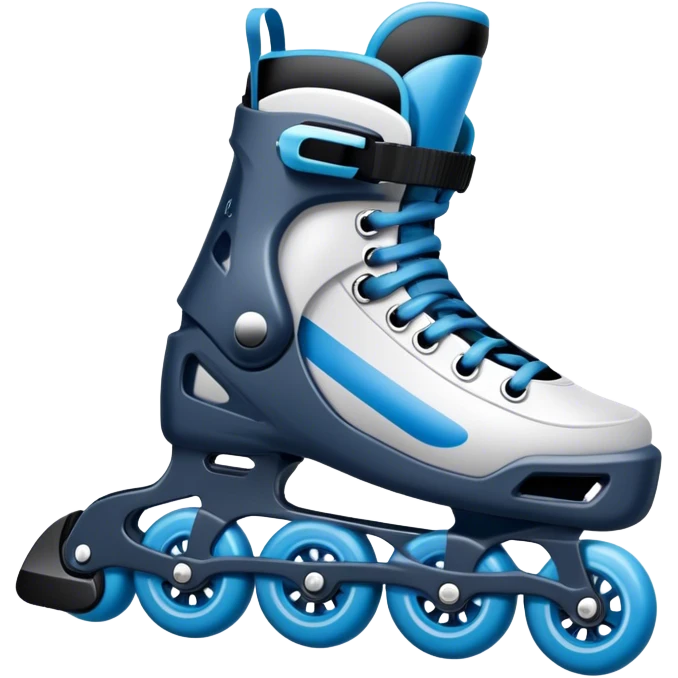 Hockey roller blade emoji