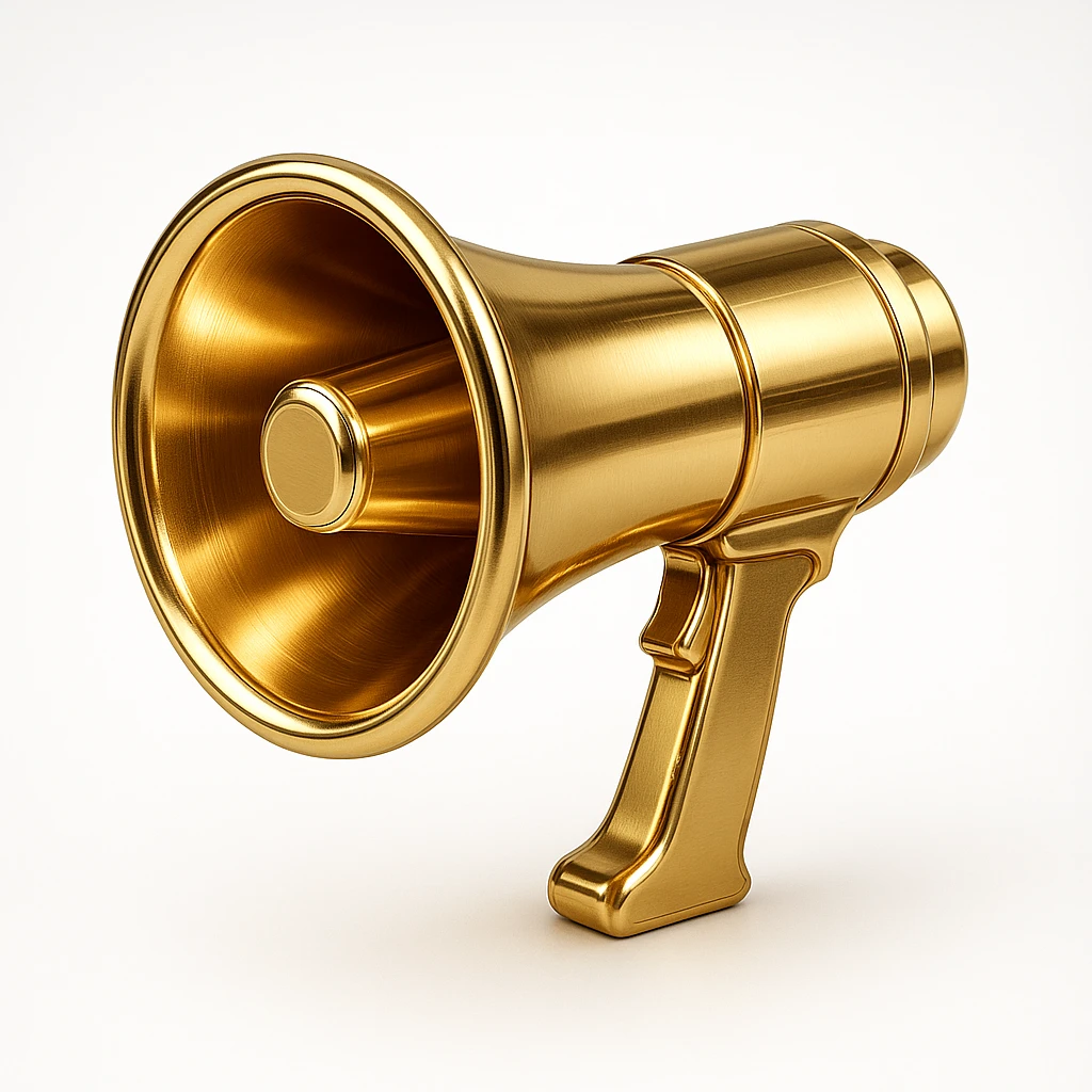 megaphone emoji