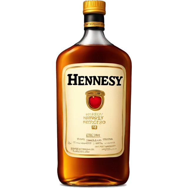 Bottle of Hennessy emoji