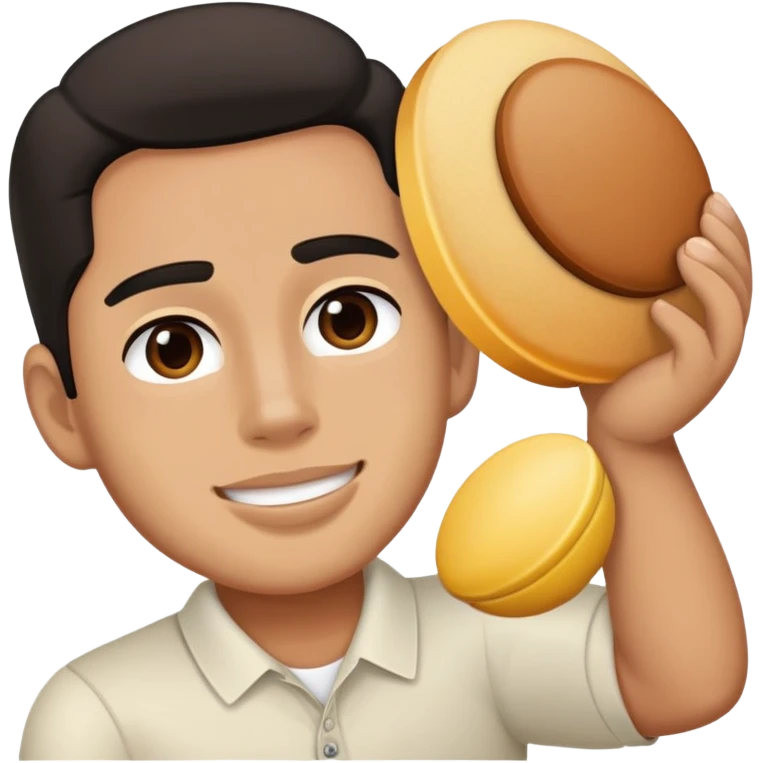 Ash Trevino Doing the NayNay With Santos emoji