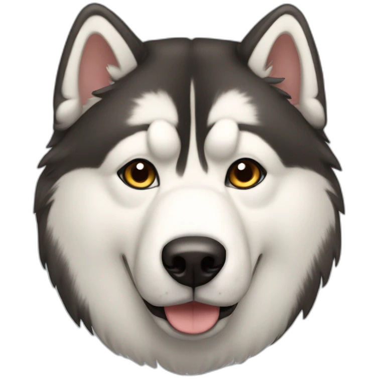 Malamute dog emoji