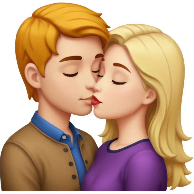 Couple kissing  emoji