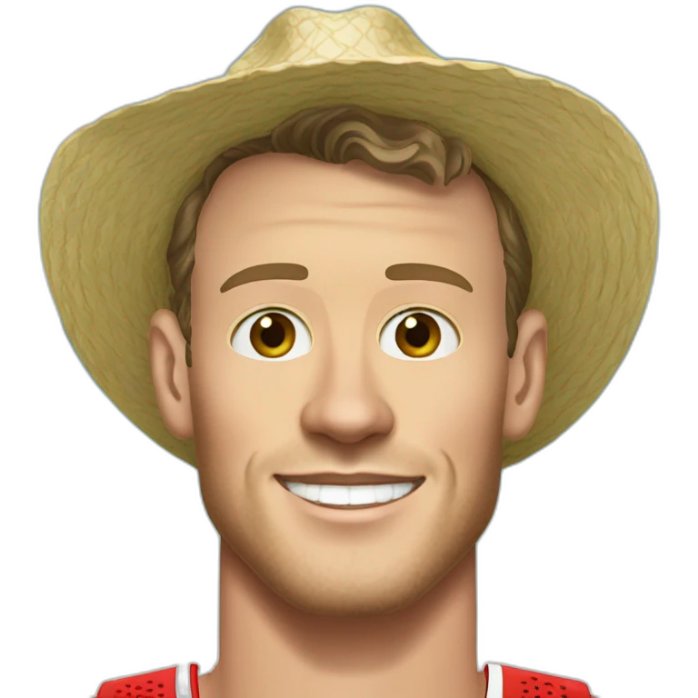 Jonathan Toews as a beach bum  emoji