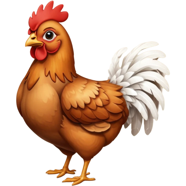 chicken emoji