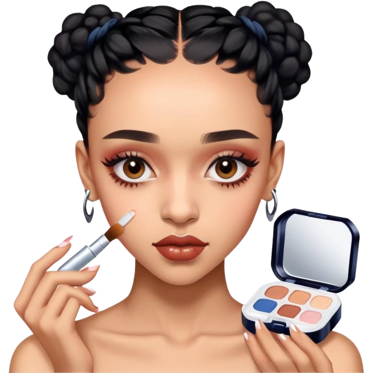 skin care kit FKA Twigs emoji