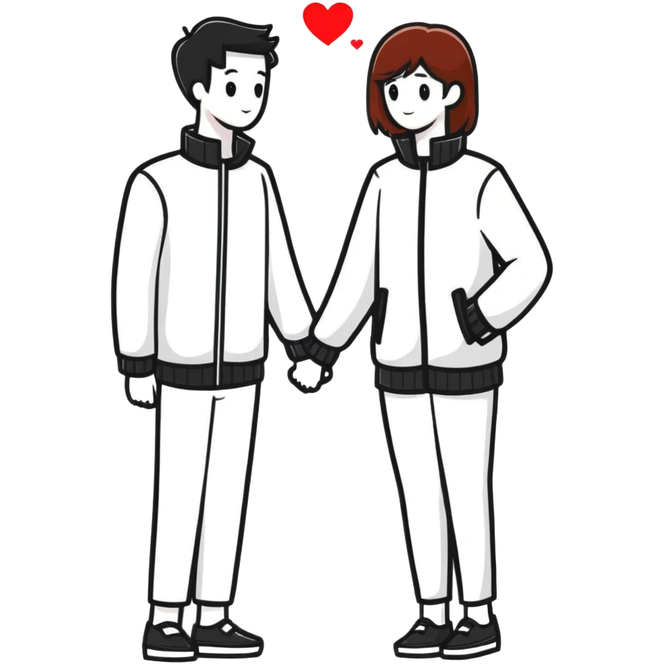 dos parejas enamoradas  emoji