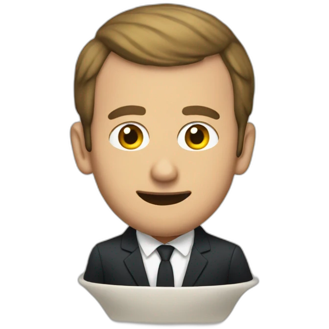 macron-on-the-toilet emoji