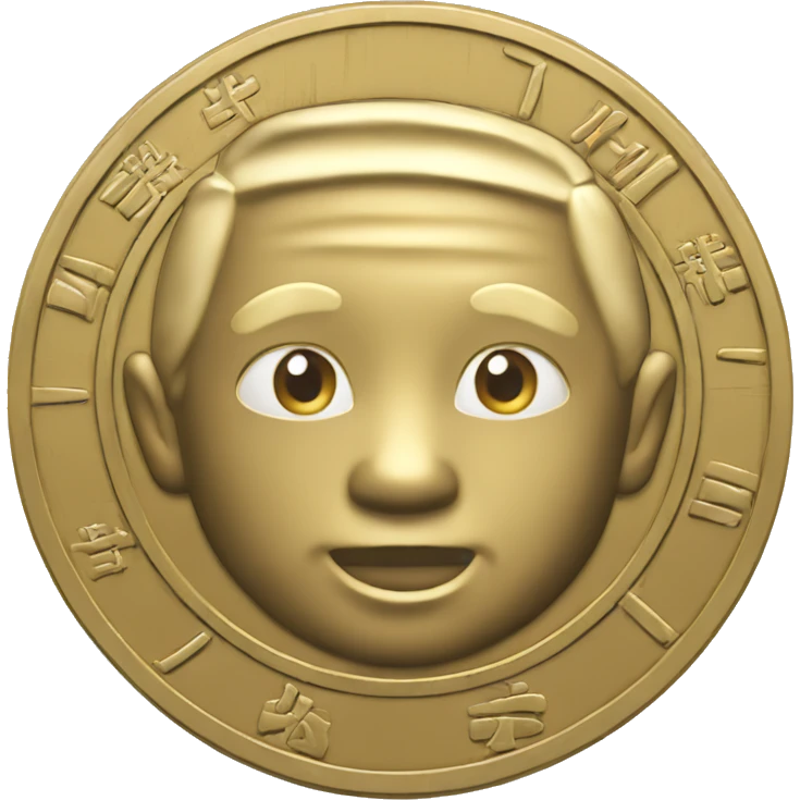 1 japan golden coin emoji