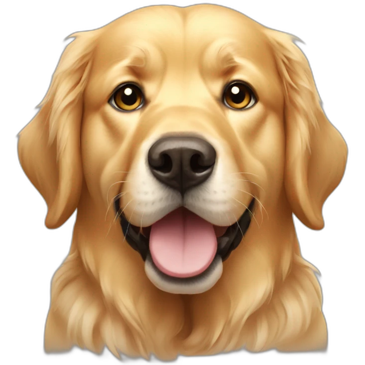 Golden retrievers emoji