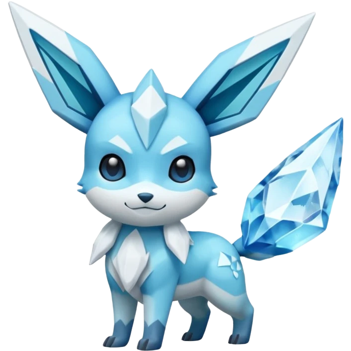 Amaura-Glaceon-Pokémon (full body) emoji