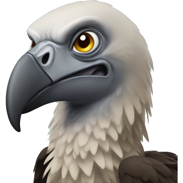 a vulture emoji