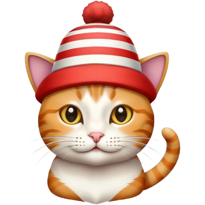 Cat in the hat emoji