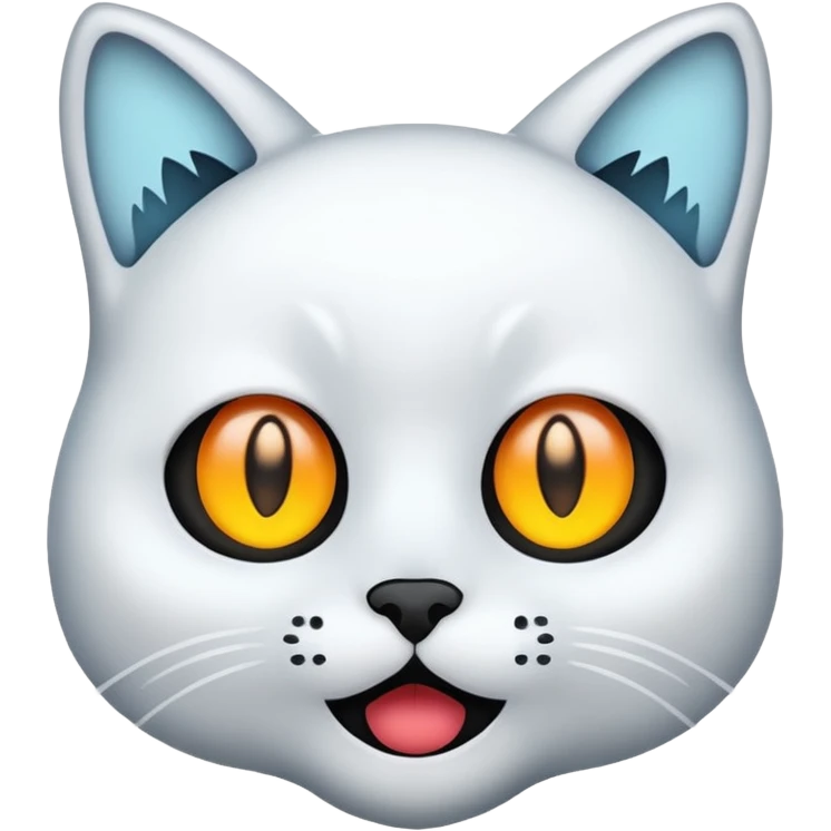 ghost looking like a cat emoji