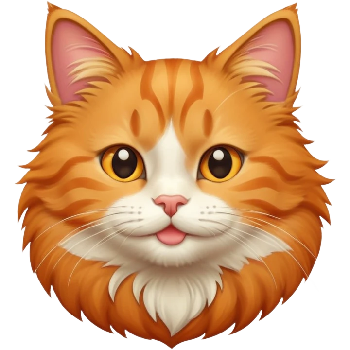 Happy cat emoji