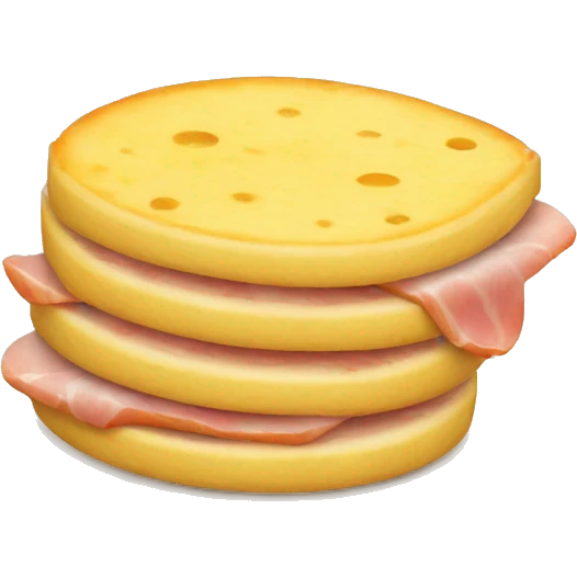 arepa ham & cheese emoji