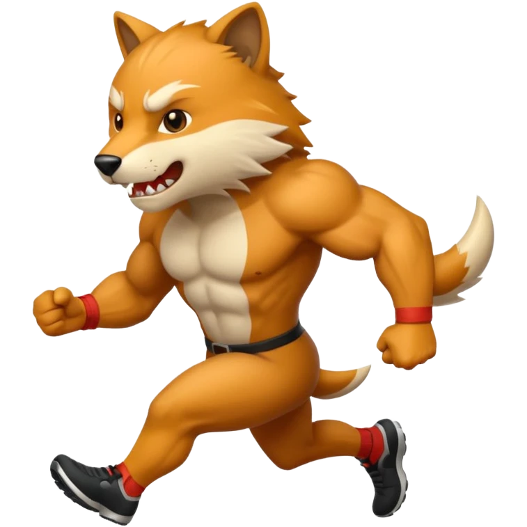 fast aggressive running animal emoju emoji