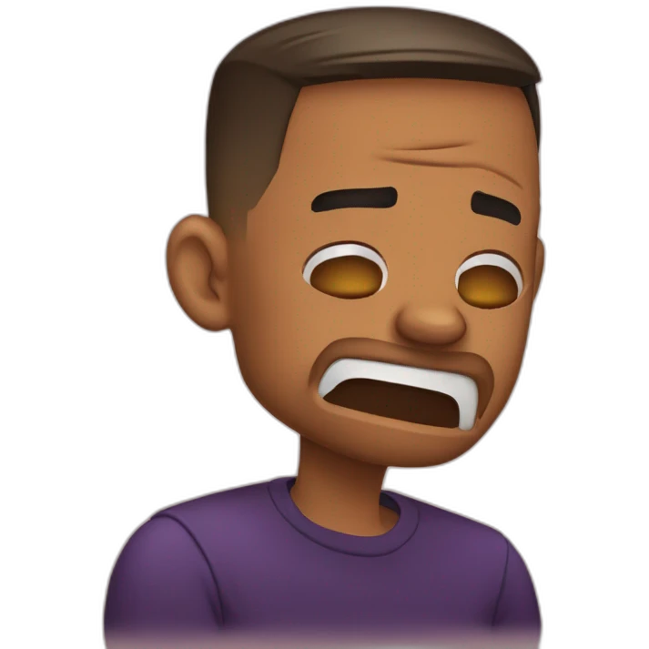 will smith crying emoji
