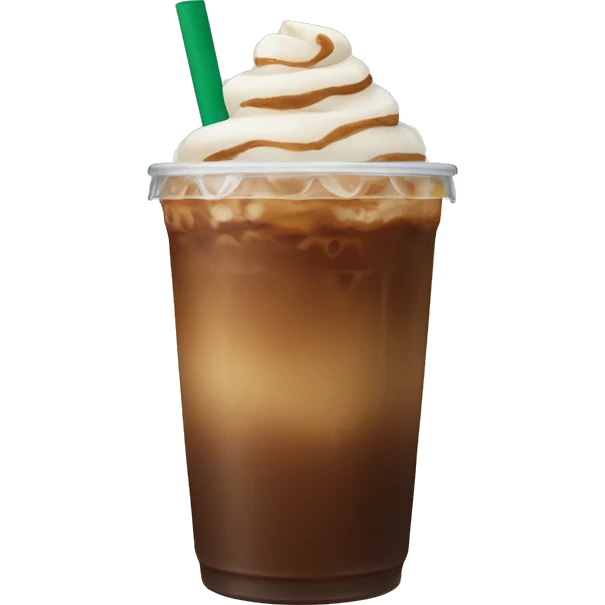 starbucks iced coffee emoji