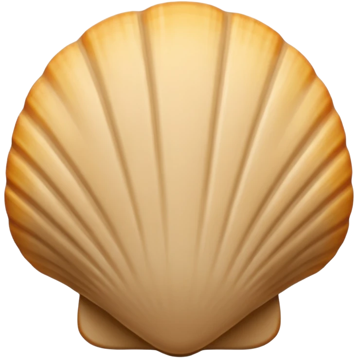 Shell beige emoji