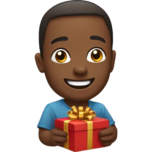 It is  used when someone receives an unexpected gift, achieves something amazing, or is simply overflowing with happiness! emoji