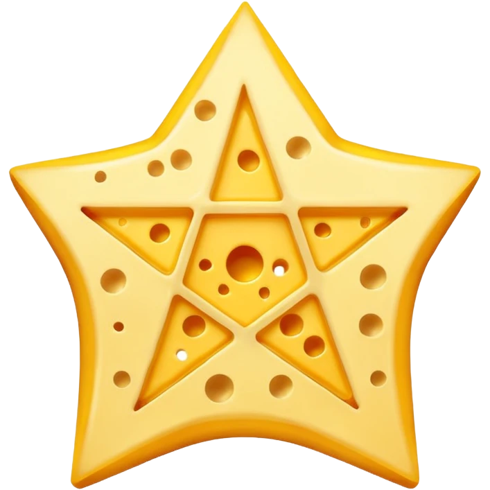 cheese witchcraft occult pentagram emoji