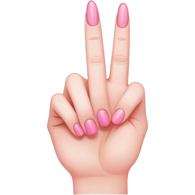 pink middle finger  emoji