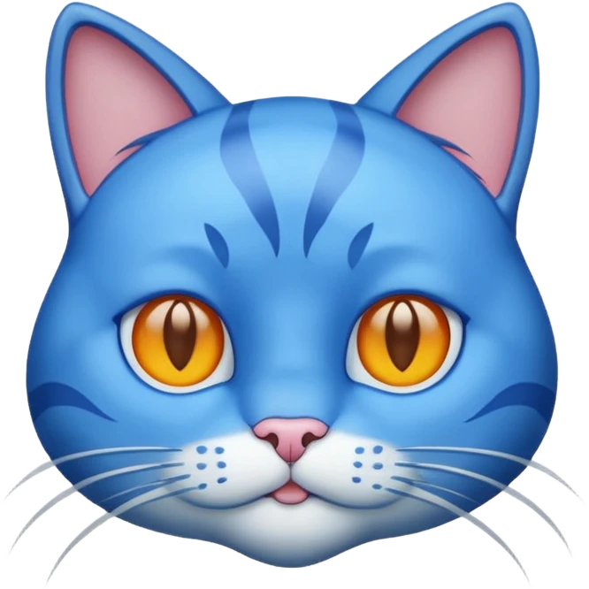 Blue Cat emoji