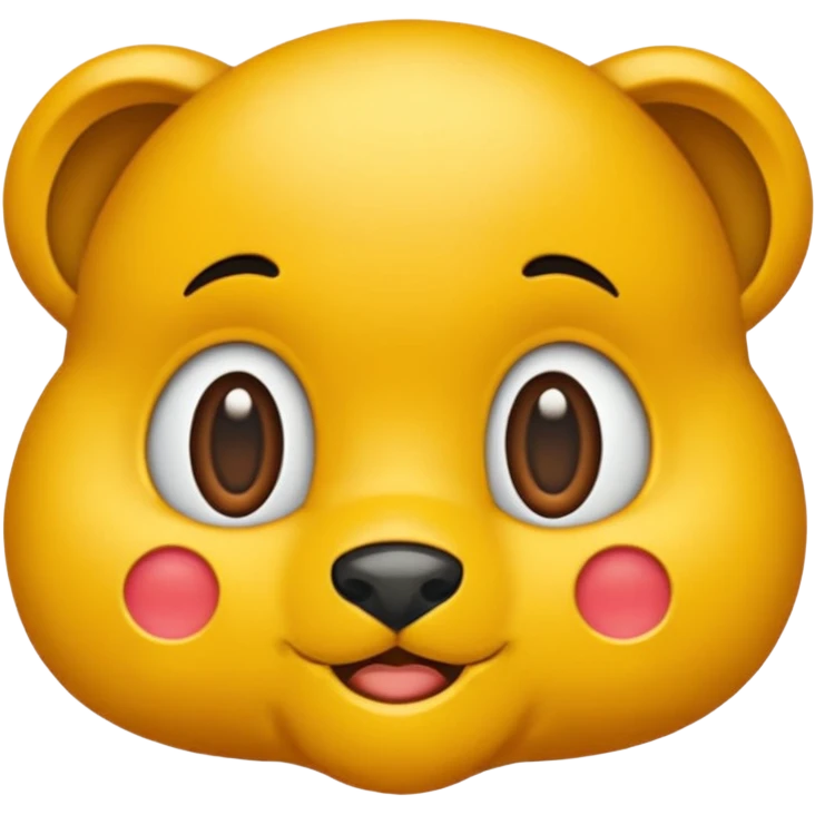 Металлический матовый круг, цвет - B9975B emoji