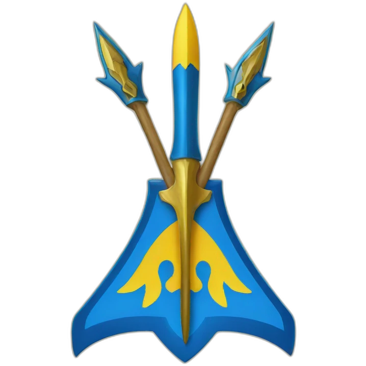 Ukrainian trident emoji