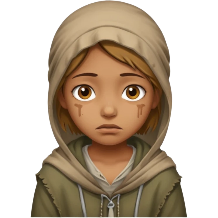 beggar girl emoji