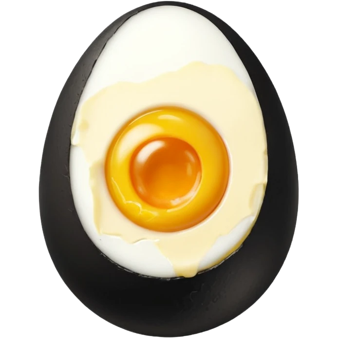 Zeytin peynir haşlanmış yumurta  emoji