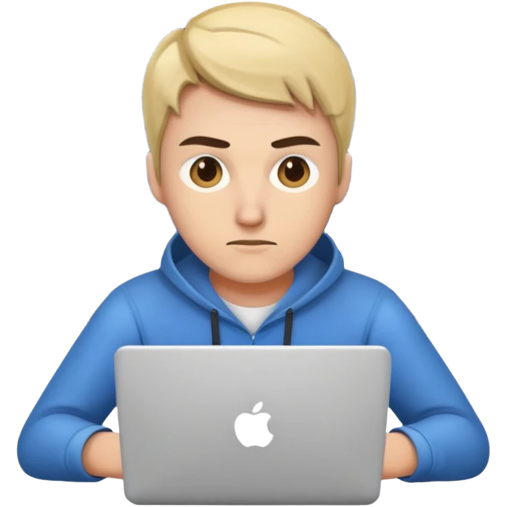 frontend developer doing coding  emoji