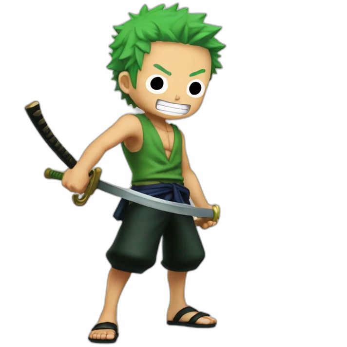 One piece  zoro emoji