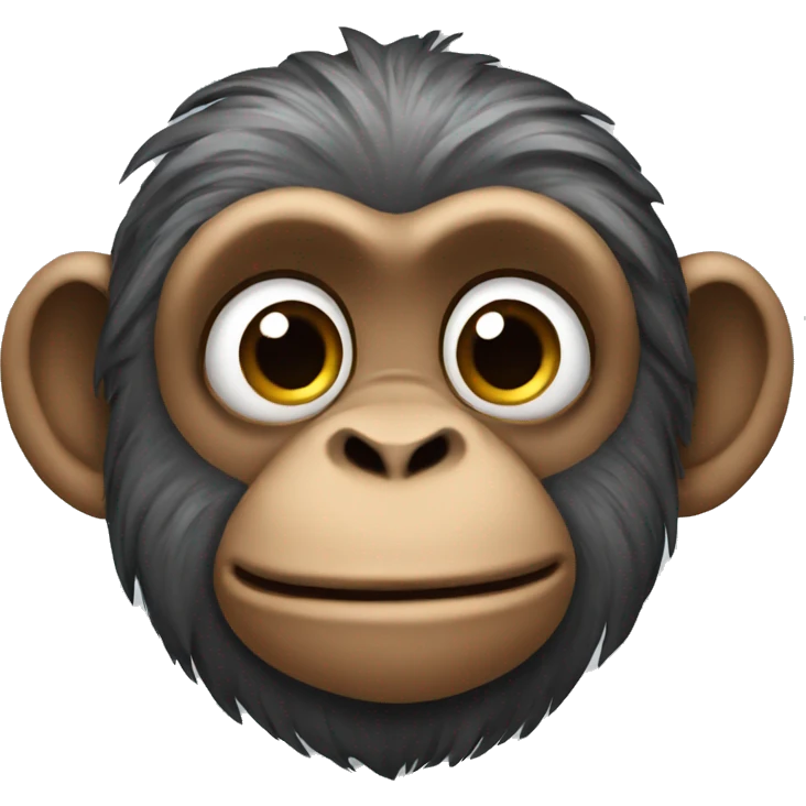 Monkey with makeup emoji