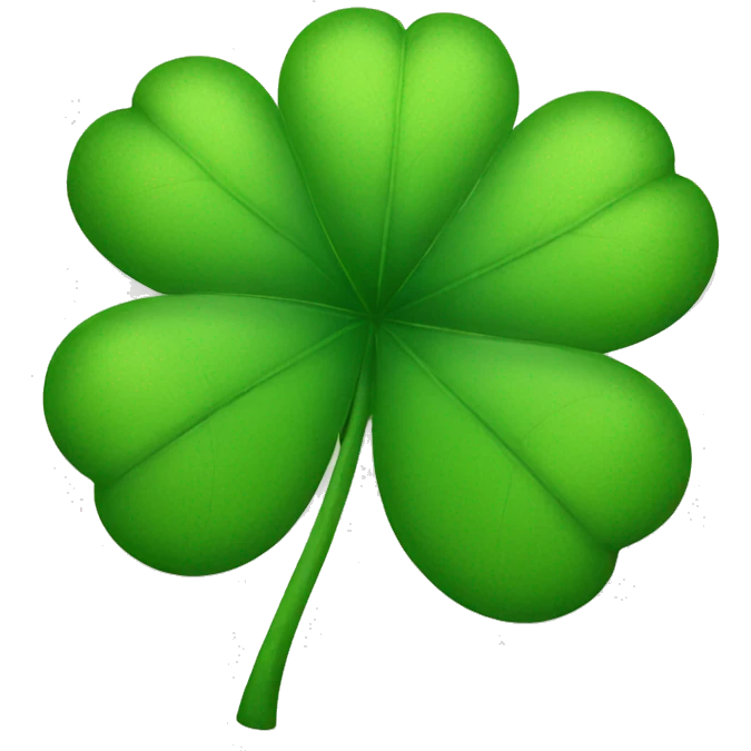 5 leaf clover emoji