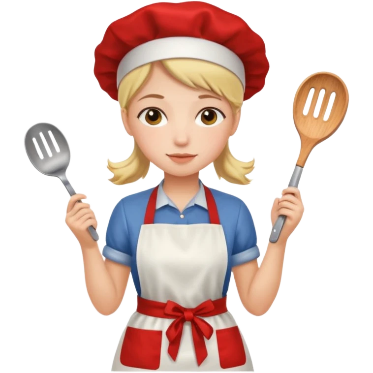 girl cooking emoji