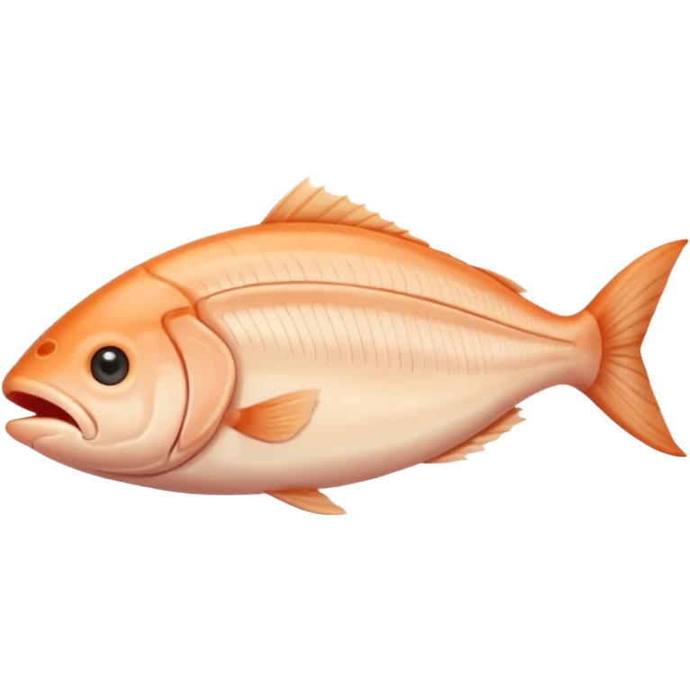 Skinless fish emoji
