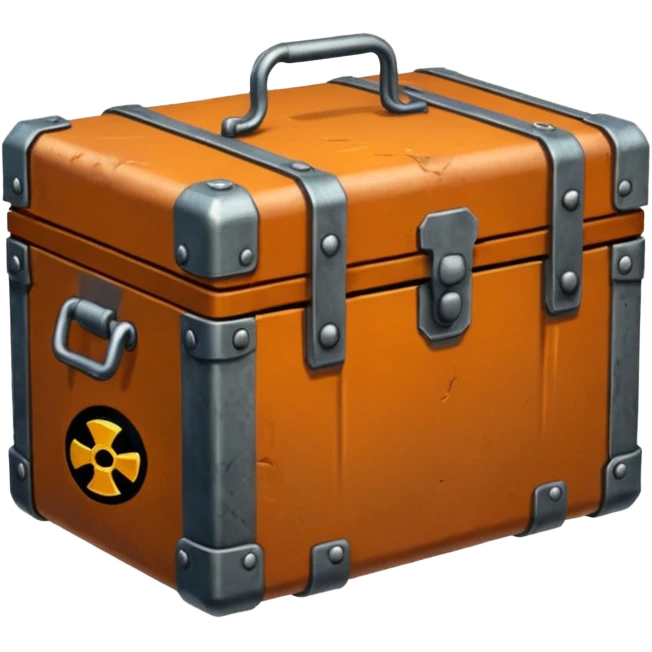 coffre avec de la ferraille cuivre  post apo survie loot  emoji