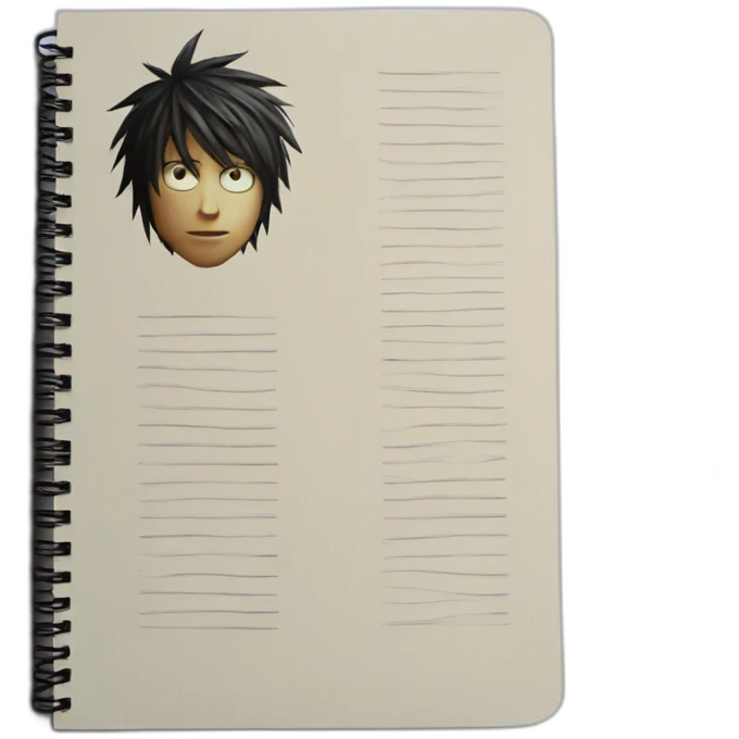 death note notebook emoji