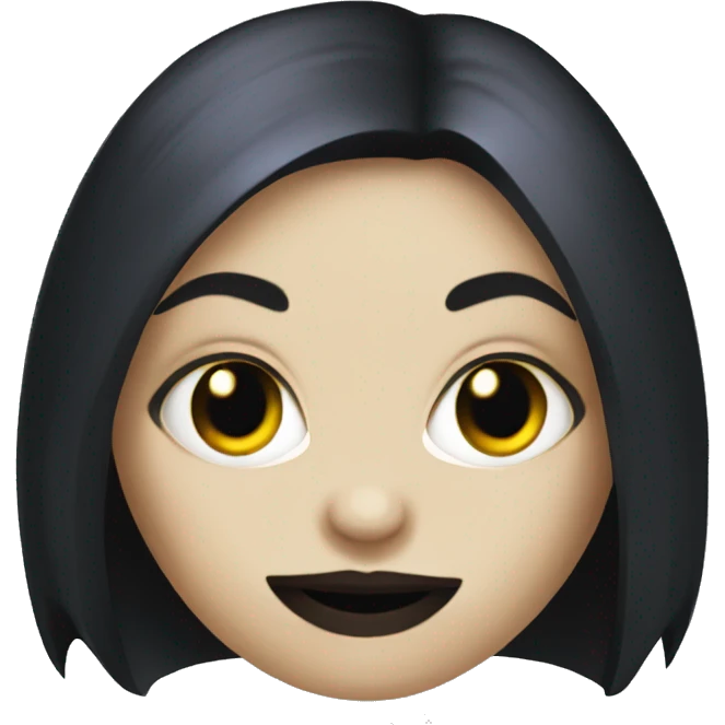 Goth vampire lady  emoji