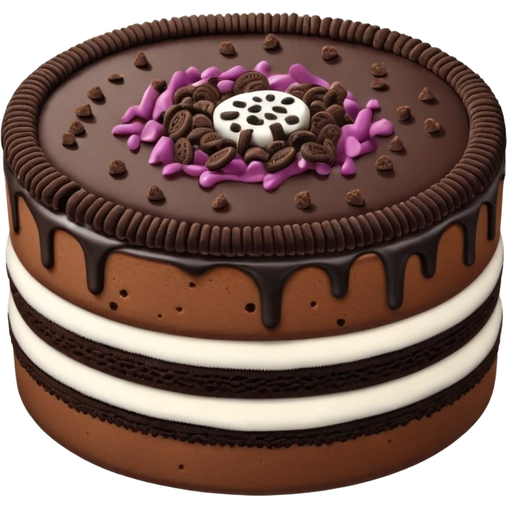 oreo cake emoji