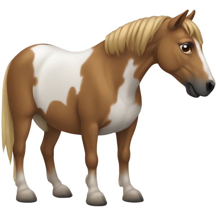 a dog with a horse  emoji